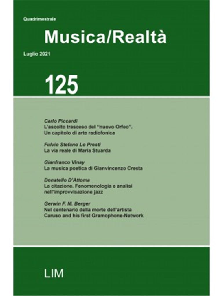 M/R XLII 125, Luglio 2021